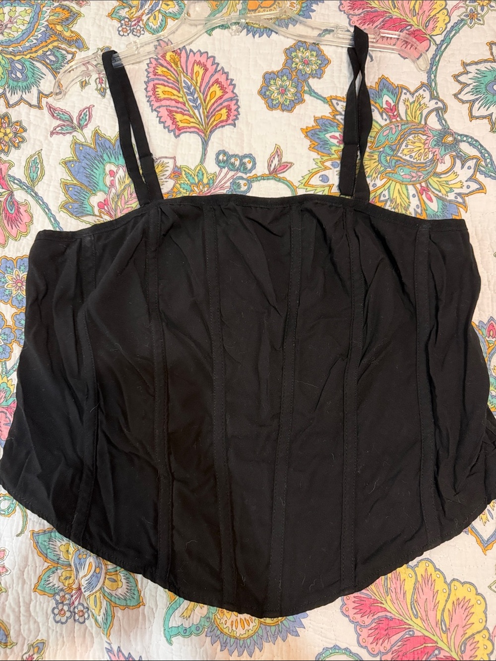 torrid Black Corset-Style Camisole
